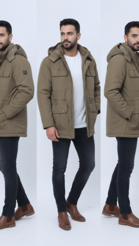 Vest Style Jacket Jeep Homme