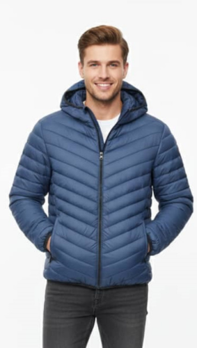Veste Matelassée Homme avec Capuche